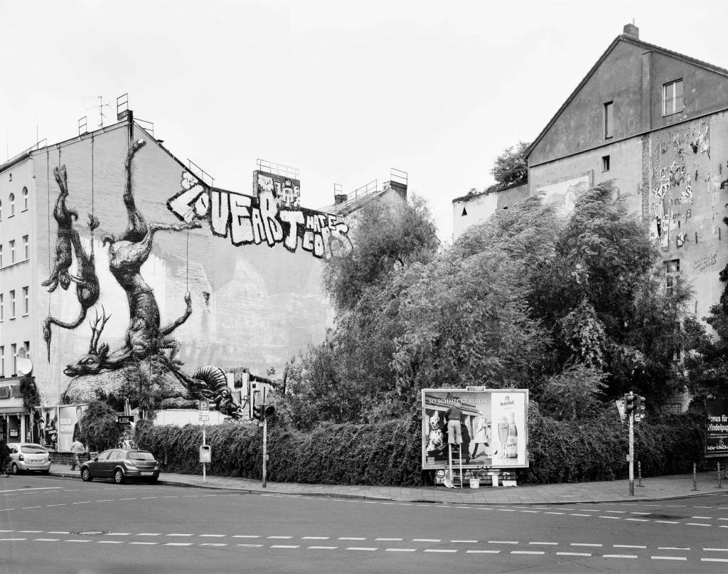 Street art by ROA in Berlin Kreuzberg